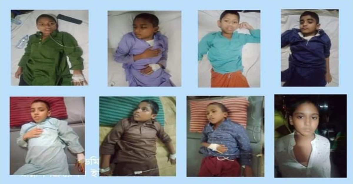 ফরিদপুরে মাদ্রাসায় বজ্রপাত : আহত ২১ শিক্ষার্থী